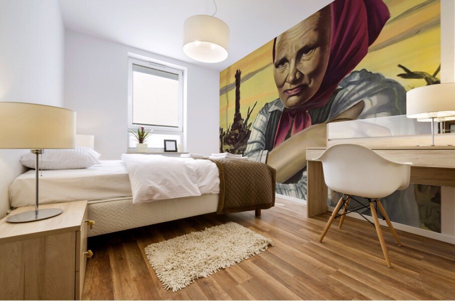 And We Talk about Sacrifice Mural print