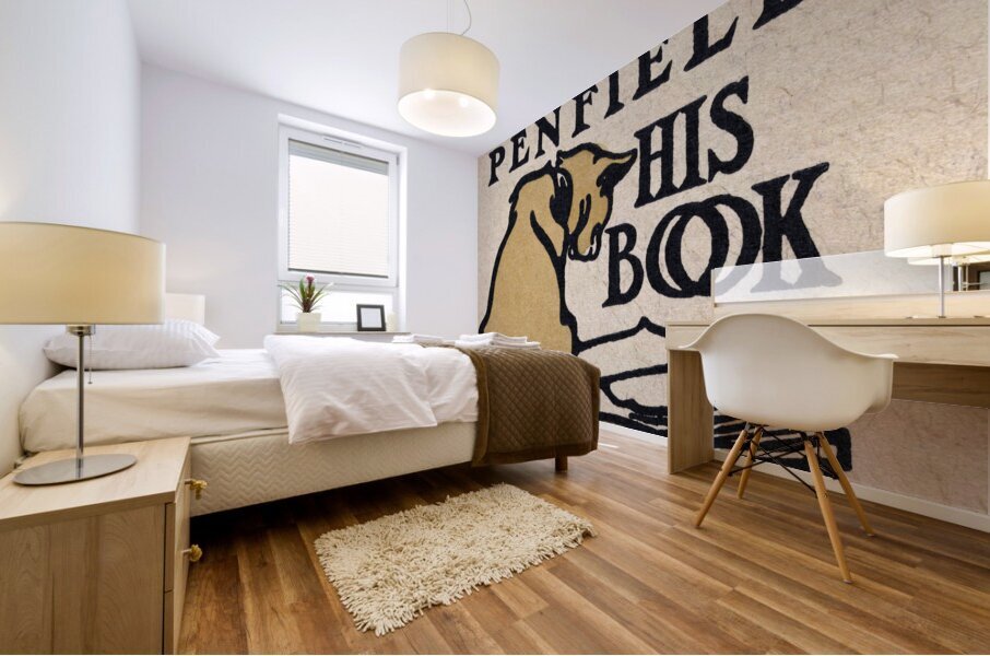 Edward Penfield His Book ca. 1900-1925 by Edward Penfield Mural print