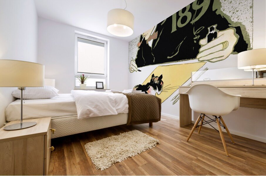 Poster Calendar 1897 by Edward Penfield Mural print