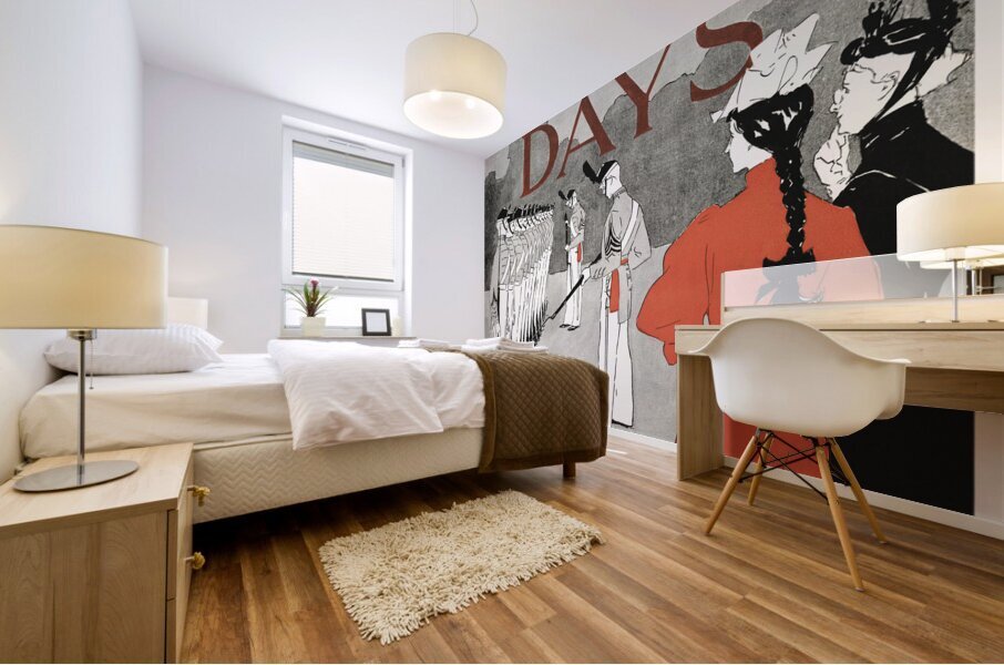 Cadet Days 1894  by Edward Penfield Mural print