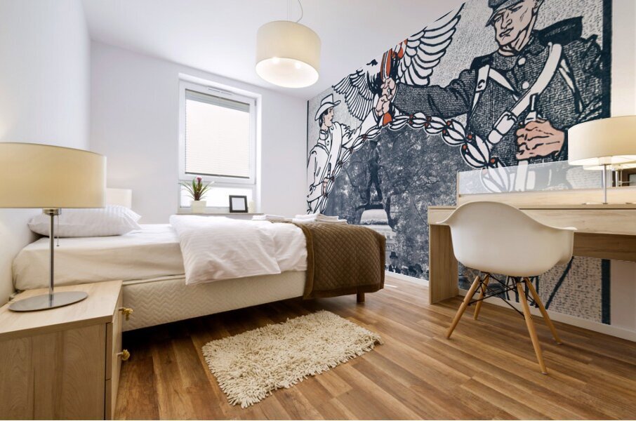 Memorial Number ca. 1890-1907 by Edward Penfield Mural print