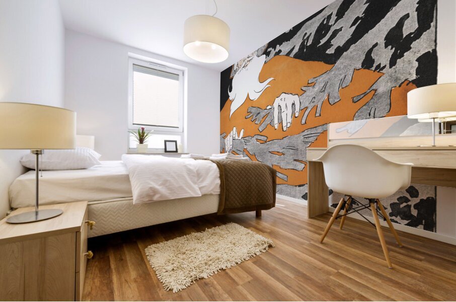 Vintage Christmas 1894 1894 by Edward Penfield Mural print