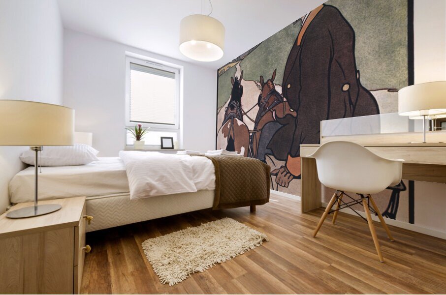 Metropolitan for July ca. 1900-1910 by Edward Penfield Mural print