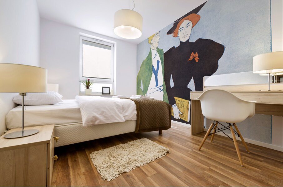 Harpers November 1894 by Edward Penfield Mural print