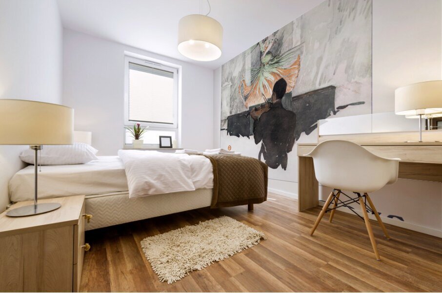 Scribners for October ca. 1890-1907 by Edward Penfield Mural print