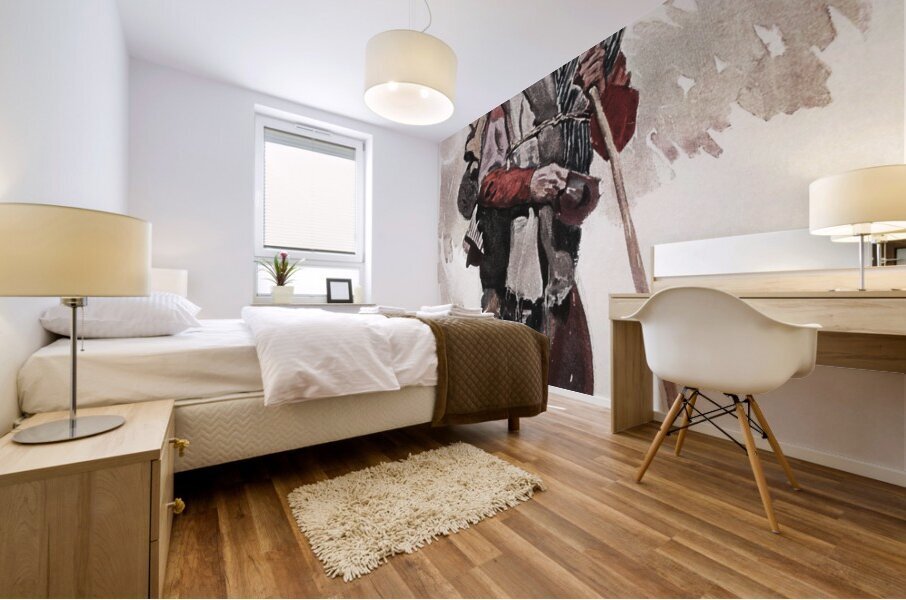 A Spanish tramp 1911 by Edward Penfield Mural print