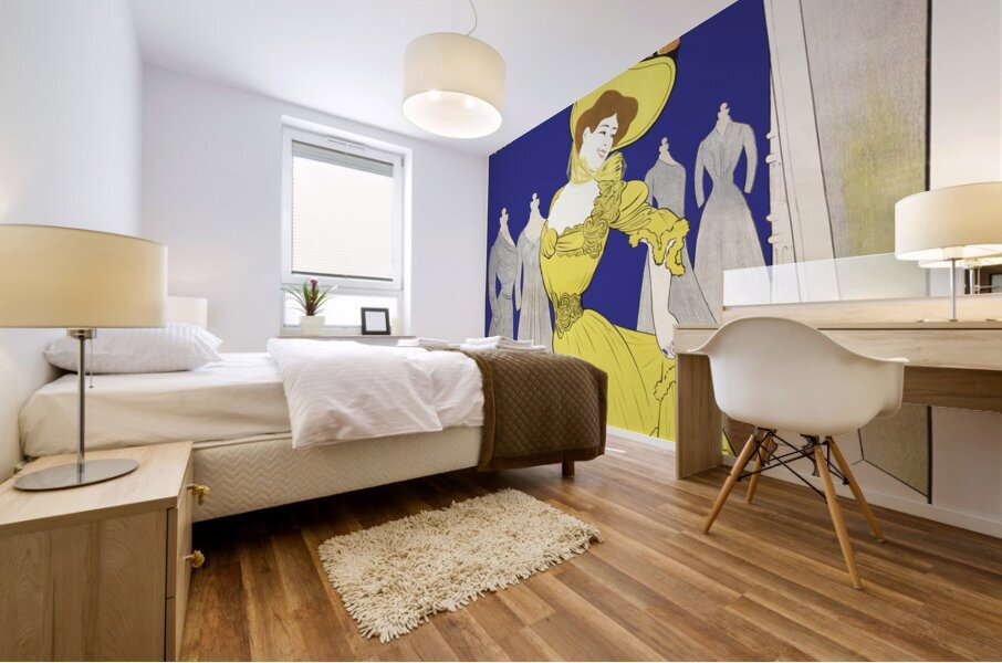 E. & A. Mele & C. novita per signora Napoli: Massimo Buono mercato / / L. Cappiello 1902 by Leonetto Cappiello Mural print