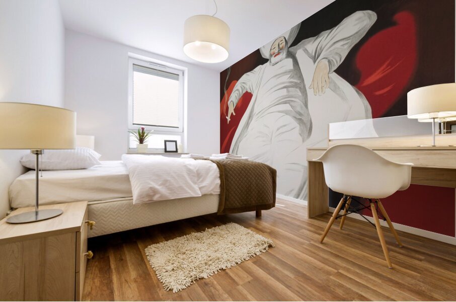 JOB Cigarettes 1912 by Leonetto Cappiello.  Mural print