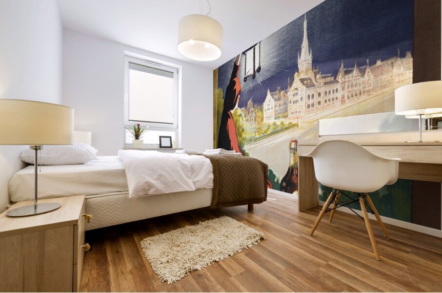 Benedictine 1907 by Leonetto Cappiello Mural print