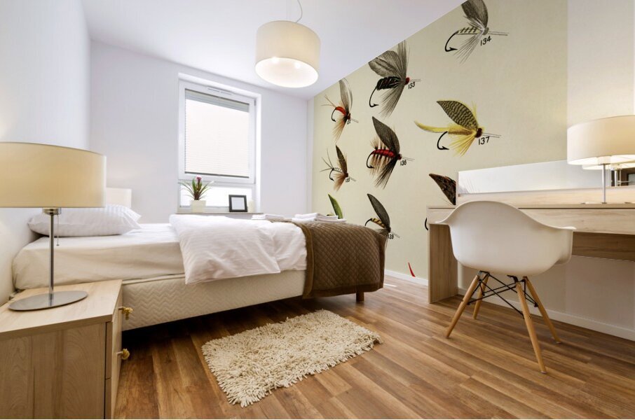 Trout Flies  Mural print