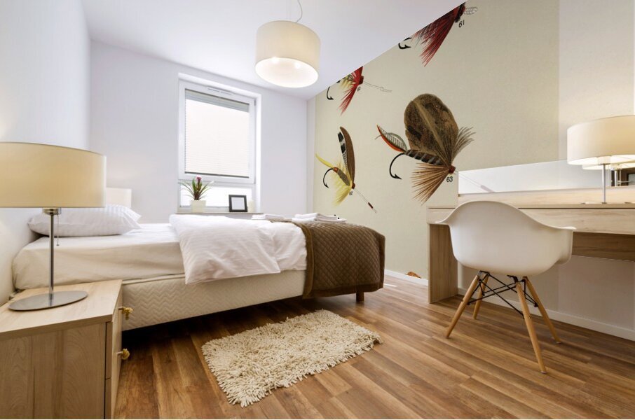 Lake Flies  Mural print