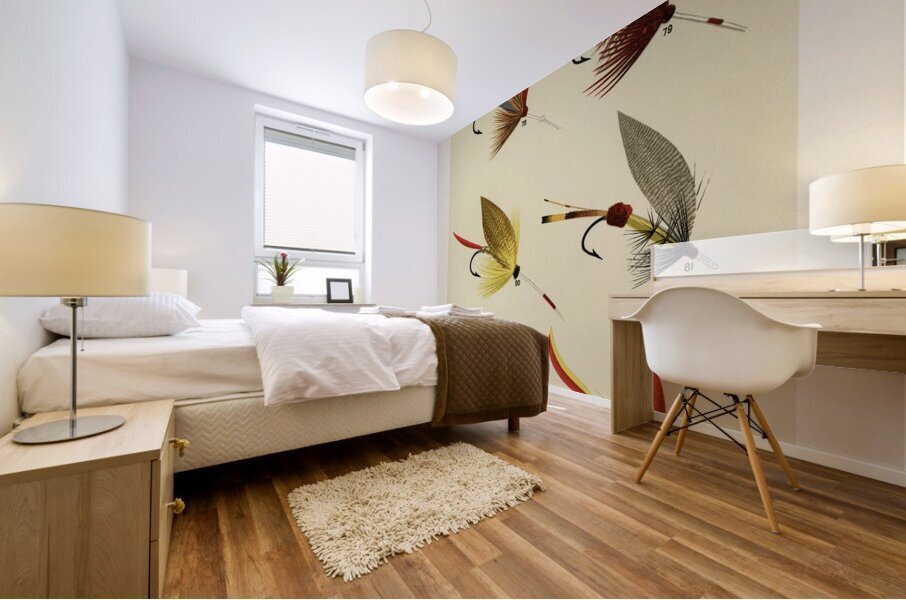 Lake Flies  Mural print