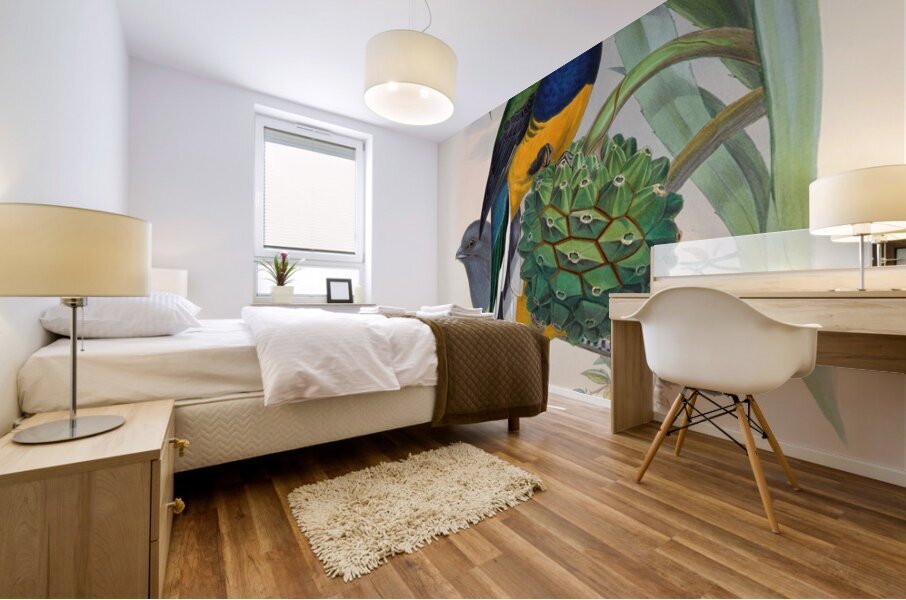 John Gould trogons 019 Mural print