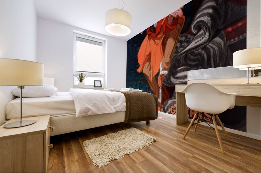 Entérites rhumatismes guéris à Plombières les Bains Vosges 1931 by Jean dYlen Poster Mural print