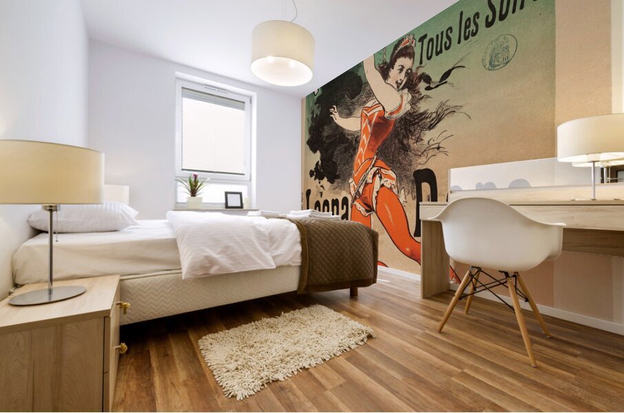 Léona Dare 1882 Poster by Jules Chéret Mural print