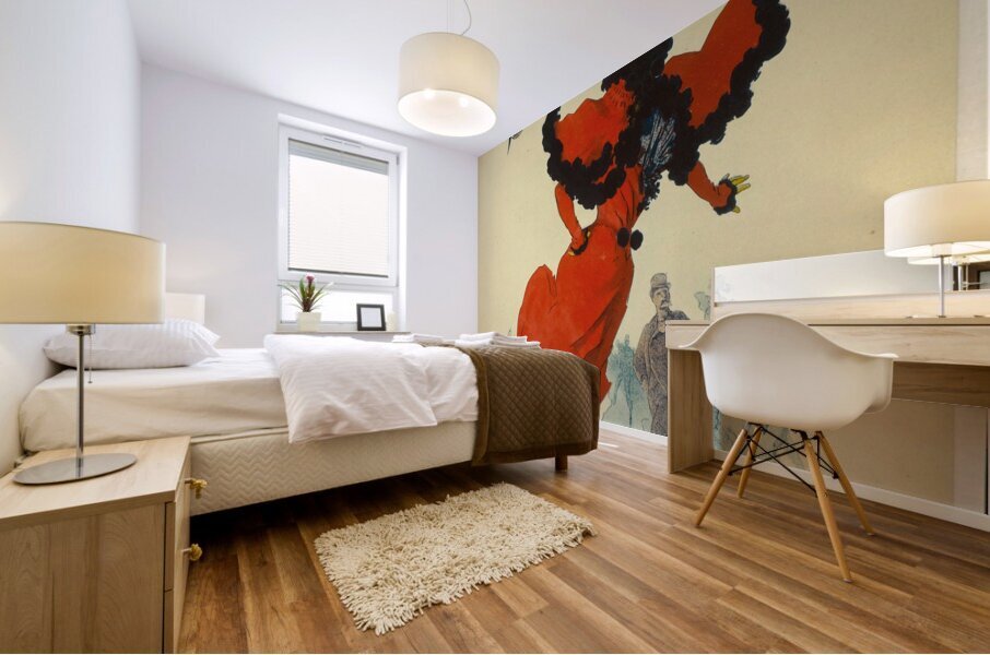 Palais De Glace Champs-Elysées 1894 Poster by Jules Chéret Mural print