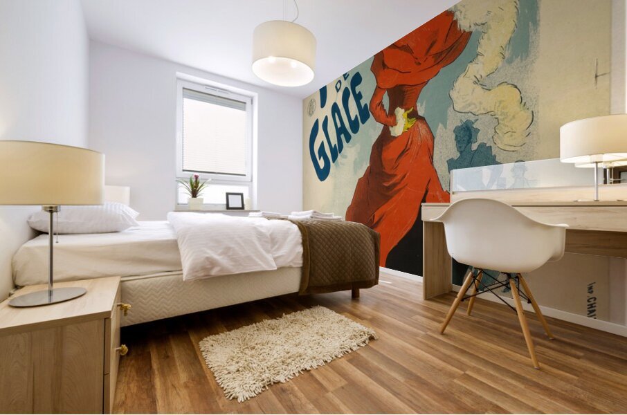 Palais De Glace Champs Elysées 1893 Poster by Jules Chéret Mural print