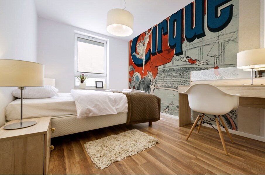 Nouveau Cirque 251 Rue St. Honoré 1886 Poster by Jules Chéret Mural print