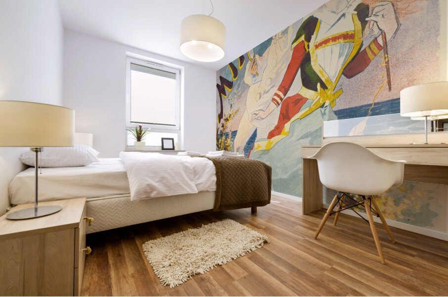 Folies-Bergère Le Miroir 1892 Poster by Jules Chéret Mural print