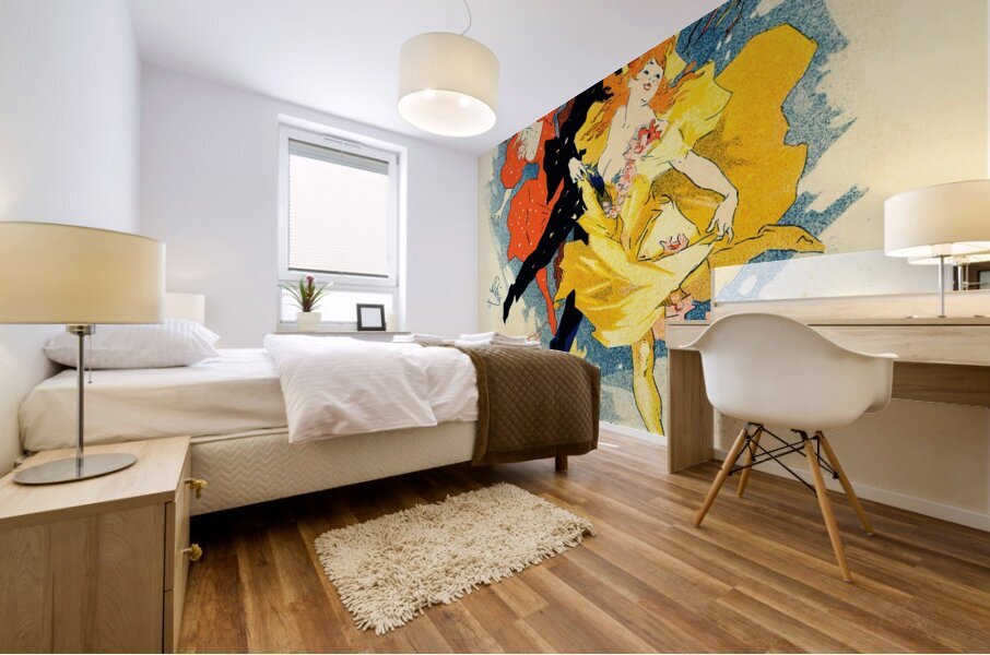 Redoute Des Étudiants 1897 Poster by Jules Chéret Mural print