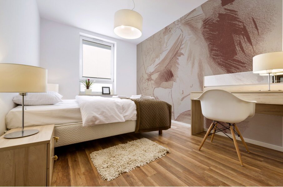 Summer Concert c. 1895-1900 Drawings by Jules Chéret Mural print