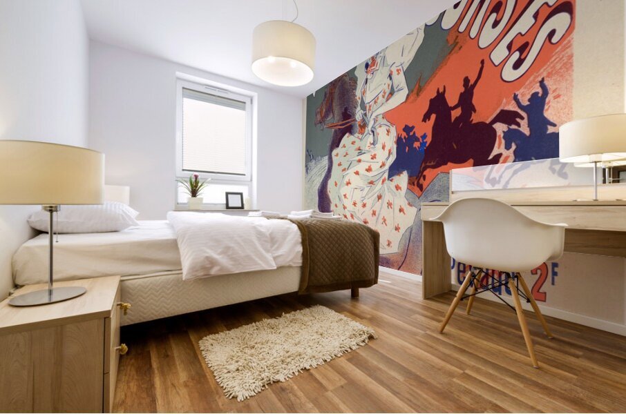 Paris-Courses 1897 Poster by Jules Chéret Mural print