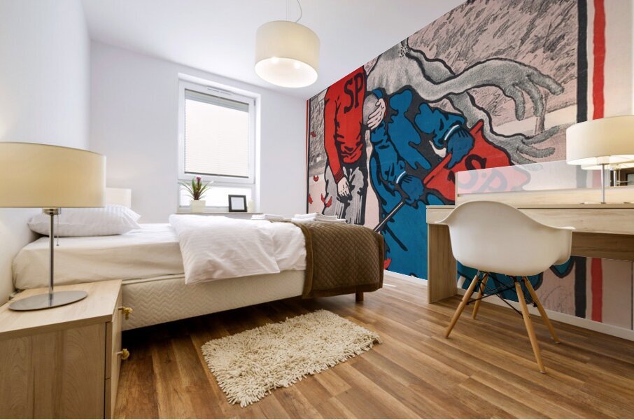 Saint Paul’s School 1903 Poster by Bristow Adams American 1875 – 1956 Mural print