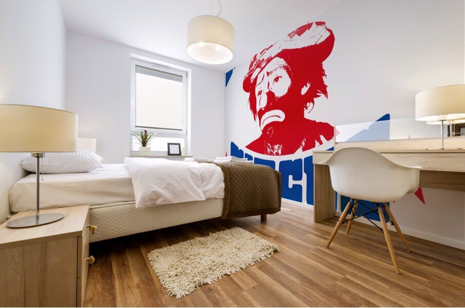 Emmett Kelly Jr. Circus 1860-1930 1905–1970 Artcraft Lithograph Poster Impression murale