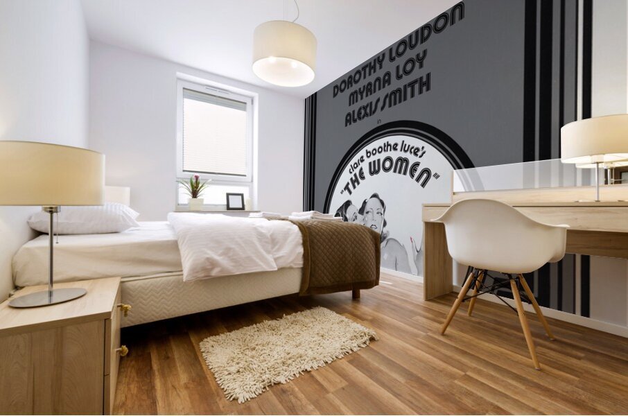 The Women 1973 Artcraft Lithograph Poster 1905–1970 Mural print