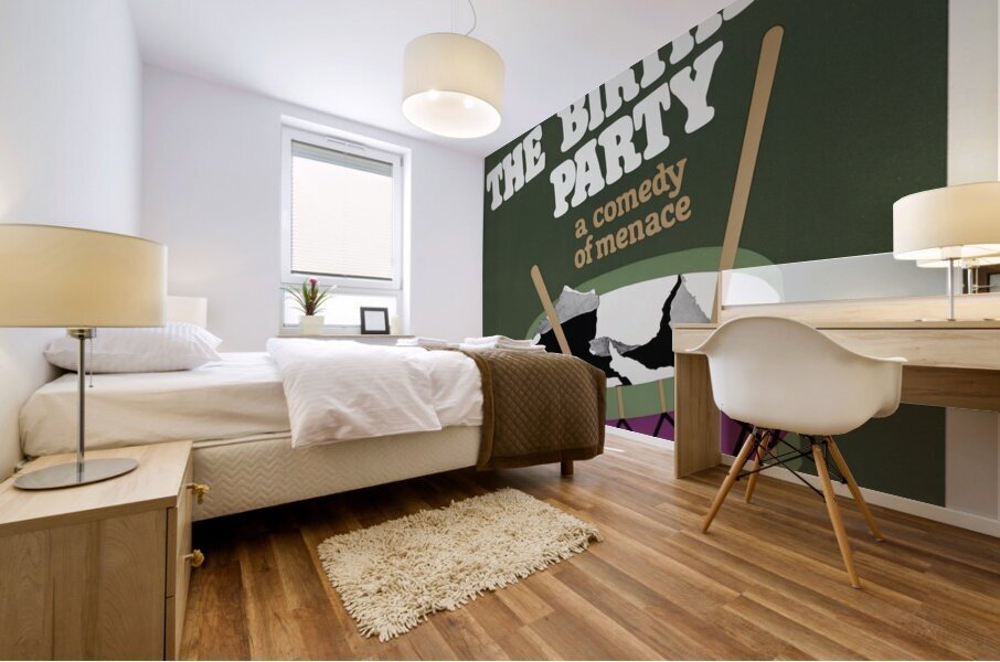 The Birthday party 1967 Artcraft Lithograph Poster 1905–1970 Mural print