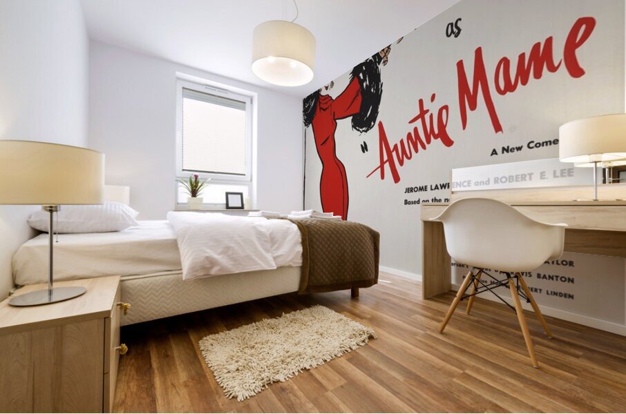 Greer Garson as ‘Auntie Mame’ 1958 Artcraft Lithograph Poster 1905–1970 Mural print