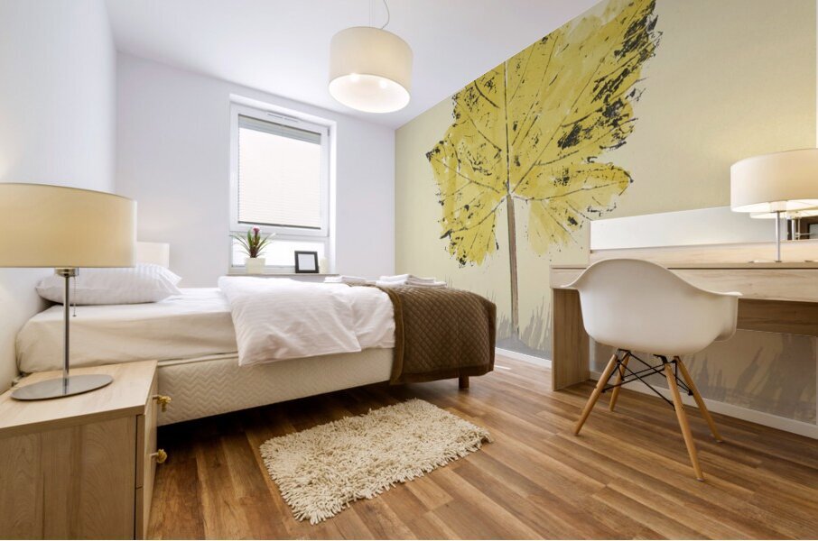 ‘Denket nicht an dummes Zeug …’ 1931  My Pictures Become Wilder and Wilder By John Elsas Mural print