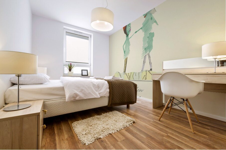 ‘Alma ich bin sehr gesund …’ 1932  My Pictures Become Wilder and Wilder By John Elsas Mural print