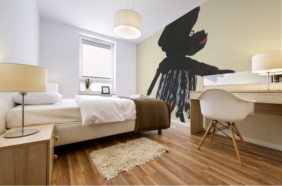 ‘Bei Philippi wird man wiedersehen …’ 1932  My Pictures Become Wilder and Wilder By John Elsas Mural print