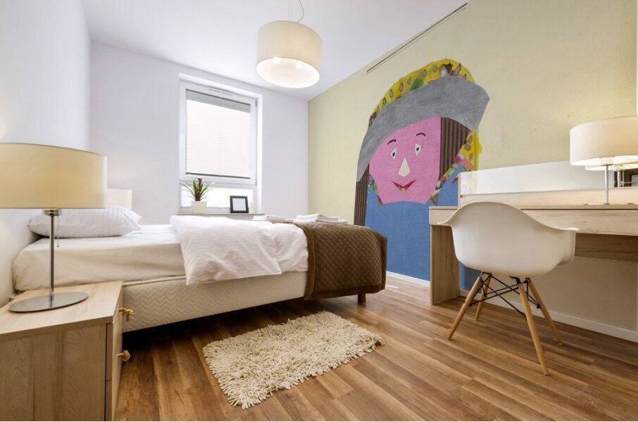 ‘Die Hülle war war die Not und Pein …’ 1931  My Pictures Become Wilder and Wilder By John Elsas Mural print