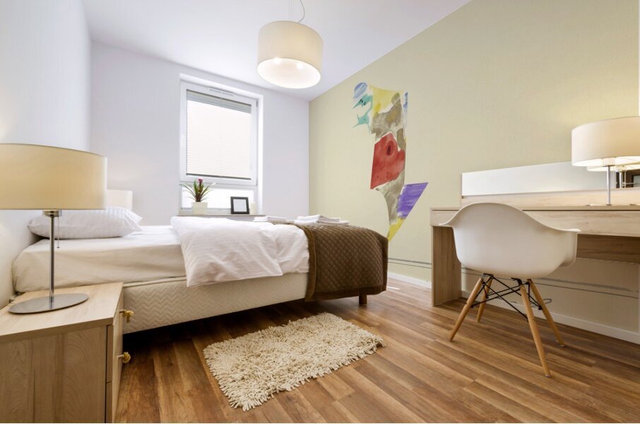 ‘Erscheinung ist doch alles nur …’ 1931  My Pictures Become Wilder and Wilder By John Elsas Mural print