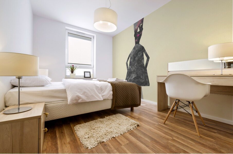 ‘Ein Gelehrter in der Welt …’ 1932  My Pictures Become Wilder and Wilder By John Elsas Mural print