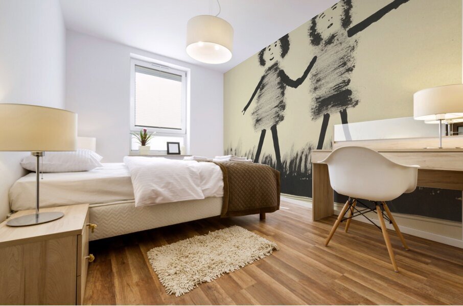 ‘Es ist die Eintracht hochgepriesen …’ 1931  My Pictures Become Wilder and Wilder By John Elsas Mural print