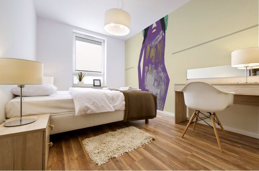 ‘Hier ist zu sehen die Zeit der Not …’ 1932  My Pictures Become Wilder and Wilder By John Elsas Mural print