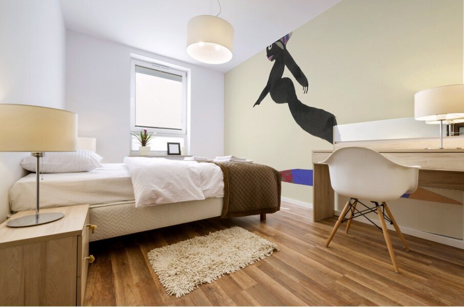 ‘In der grandiosen Weltgeschicht …’ 1932  My Pictures Become Wilder and Wilder By John Elsas Mural print