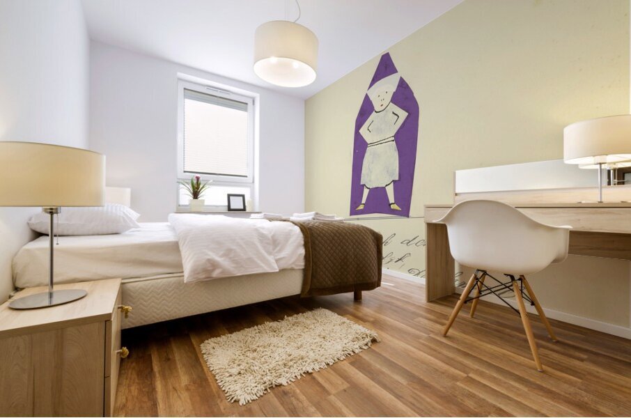 ‘Ich zeige Euch den Künstler jetzt …’ 1932  My Pictures Become Wilder and Wilder By John Elsas Mural print