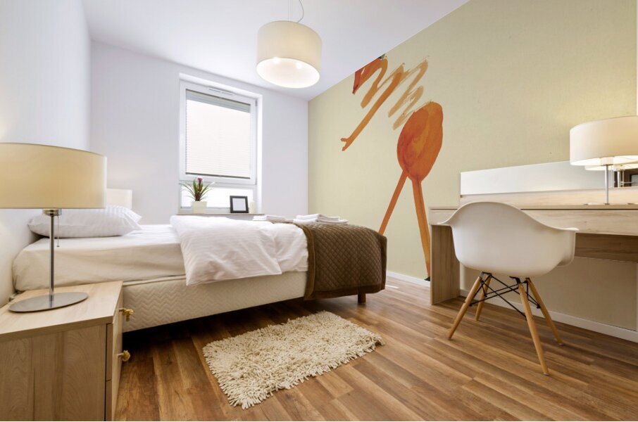 ‘Mit Vielen zu leiden ist nicht schwer …’ 1932  My Pictures Become Wilder and Wilder By John Elsas Mural print