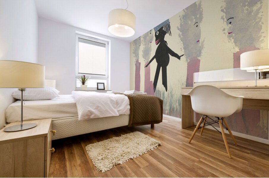 ‘Wo die Wundermärchen sind …’ 1932  My Pictures Become Wilder and Wilder By John Elsas Mural print