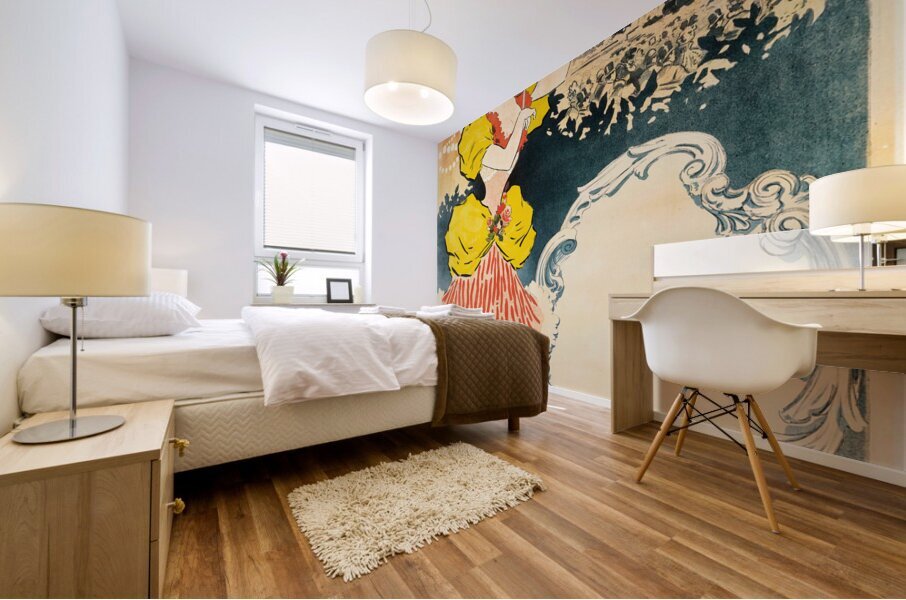 Trianon 80 Bd Rochechouart Spectacle Bal Concert 1897 Posters by Georges Meunier Mural print