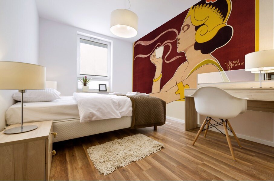 Rajah Henri 1897 Illustration by Georges Meunier Mural print