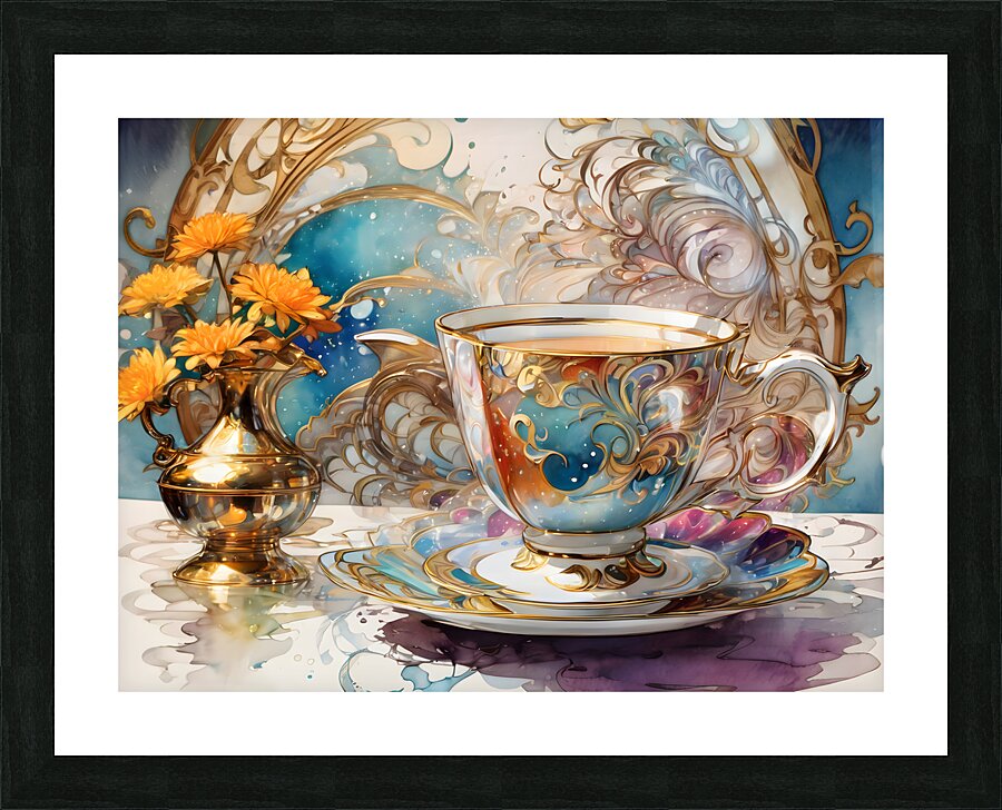 A dainty table By ISHISH Picture Frame print