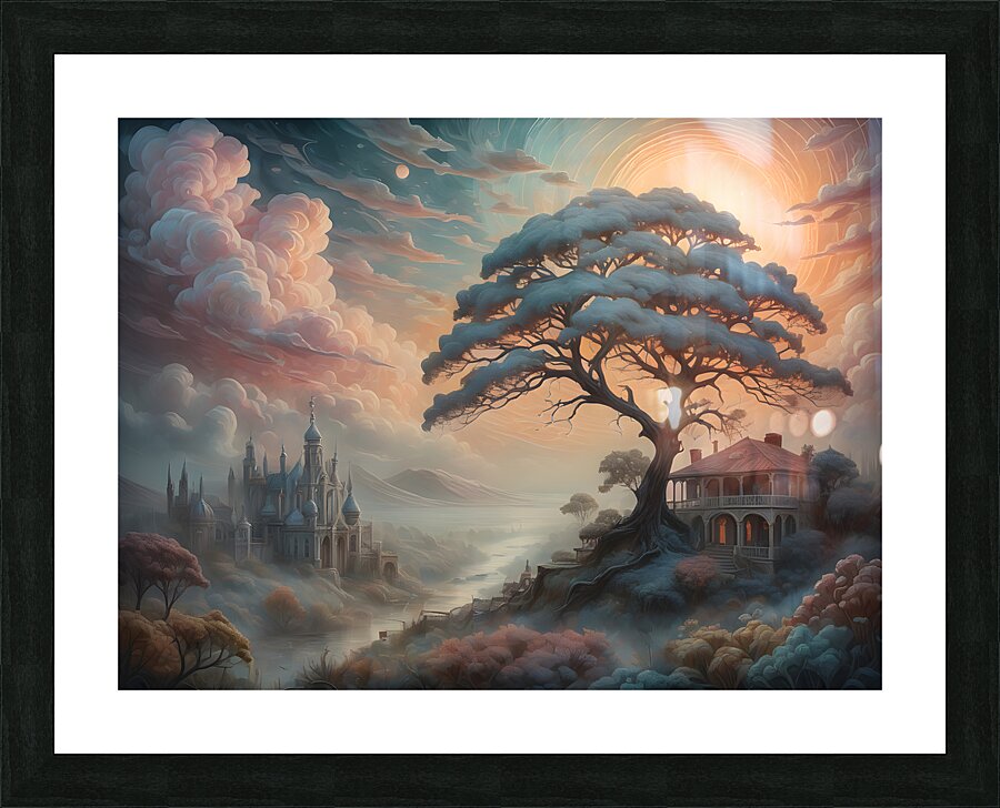 Forgotten Prophecy By ISHISH Picture Frame print