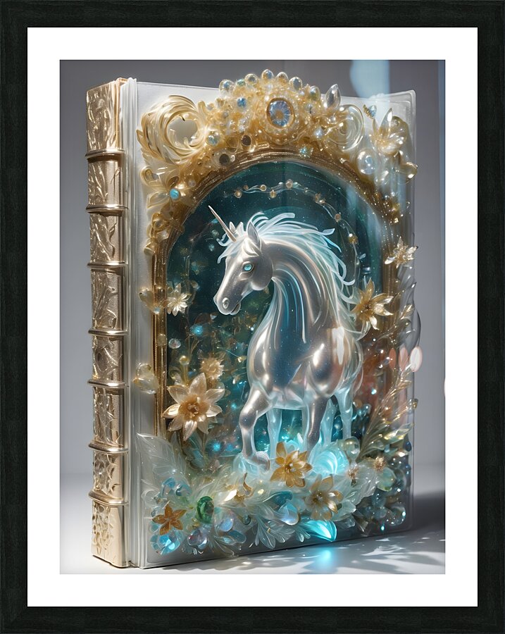 Fabled Horse Book By ISHISH Picture Frame print