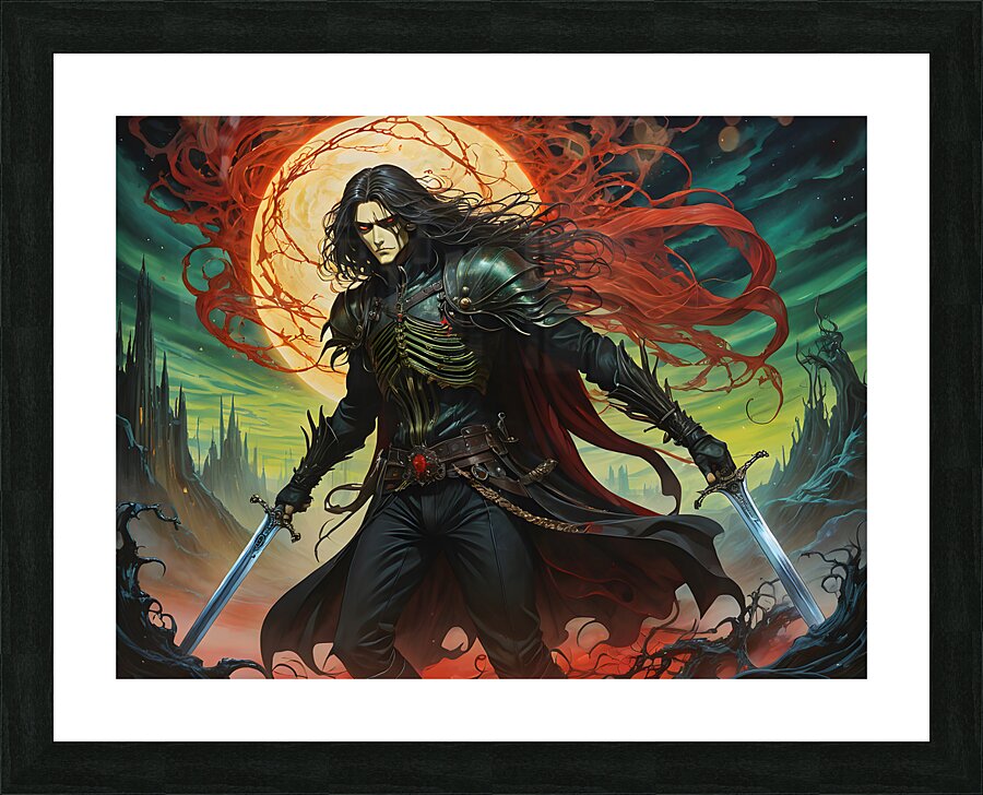 Death Ripper Of Dreams By ISHHISH Picture Frame print