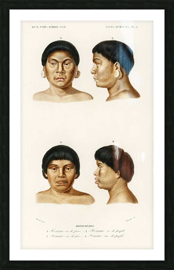 Human race Picture Frame print